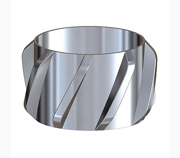 Aluminum Spiral Vane Rigid Centralizer Fixed Aluminum Spiral Vane Rigid Centralizer Fixed