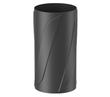 Thermoplastic Spiral Vane Solid Rigid Centralizer Thermoplastic Spiral Vane Solid Rigid Centralizer