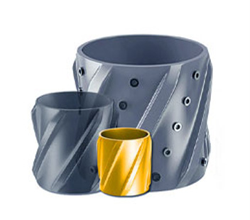 Welded Spiral Vane Solid Rigid Centralizer Fixed